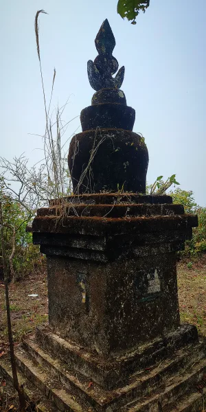 Stupa near Malgudi Homestay