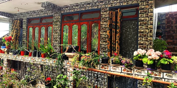 Roadside view of Malgudi Resort