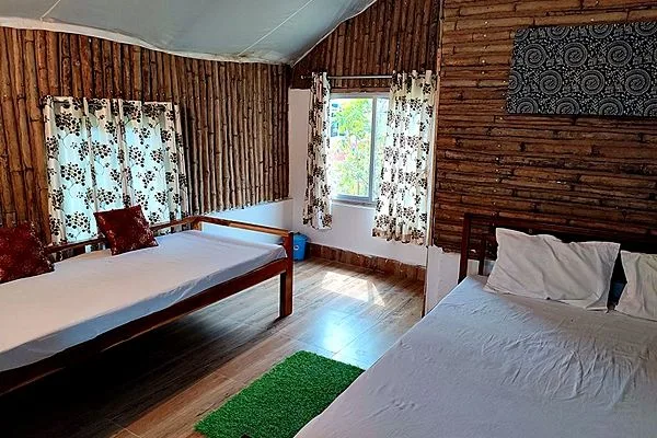 Inside Bamboo Cottage